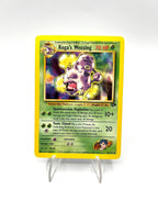 Carta pokemon Koga's Weezing 50/132 set Gym Challenge Vintage Inglese Excellent