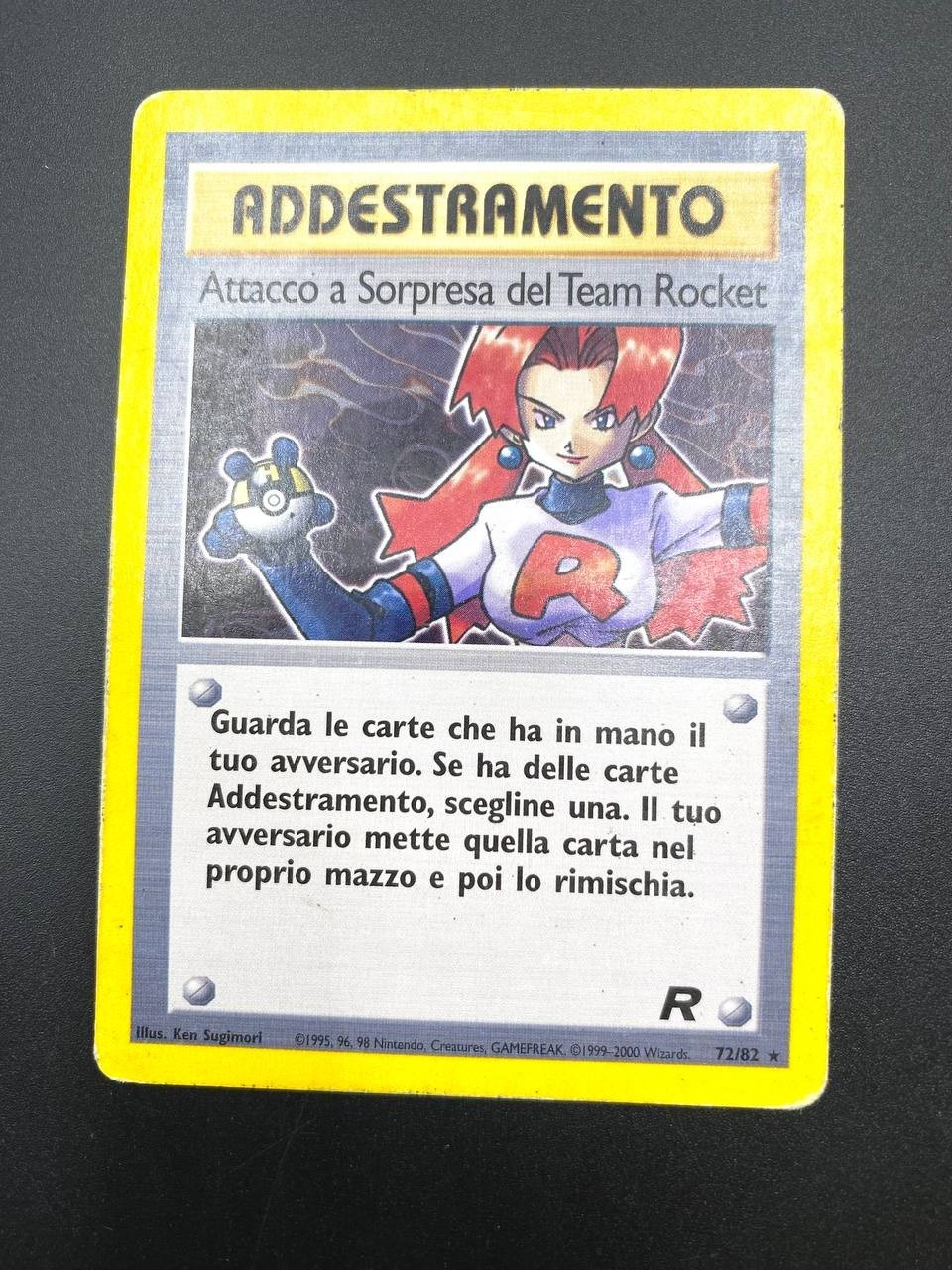 Pokemon Attacco a Sorpresa Del Team Rocket 16/82 TR Team Rocket Italiano Poor
