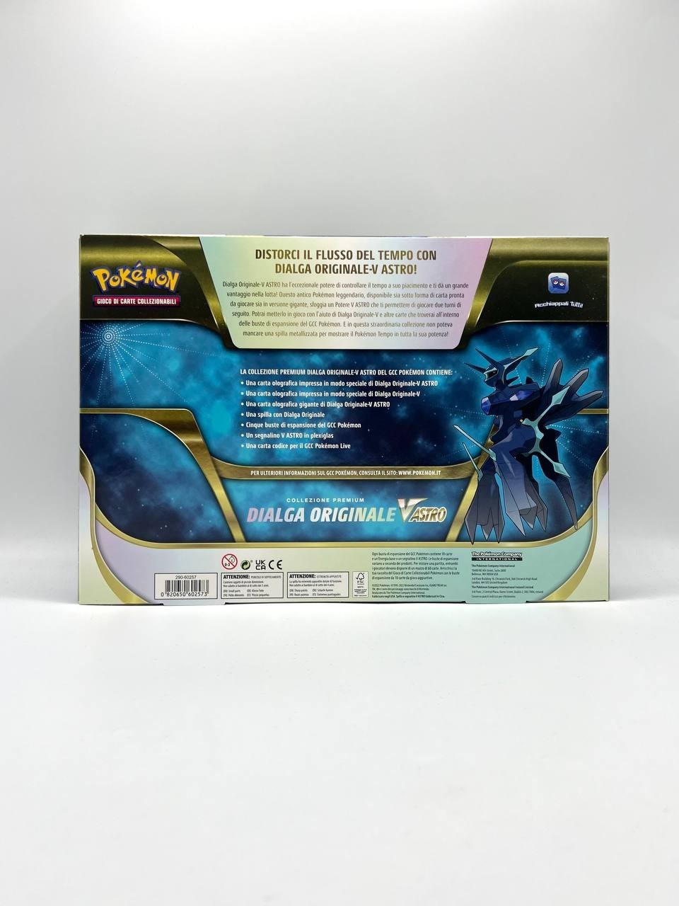 POKÉMON collezione  premium DIALGA ORIGINALE V ASTRO SIGILLATO SEALED Italiano