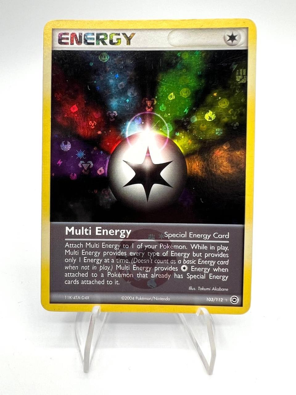 carta pokemon Multi Energy 103/112 set Fire Red & Leaf Green Holo Excellent ENG