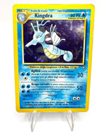 Carta Pokemon Kingdra 8/111 MP Holo Italiano set Neo Genesis Poor Vintage