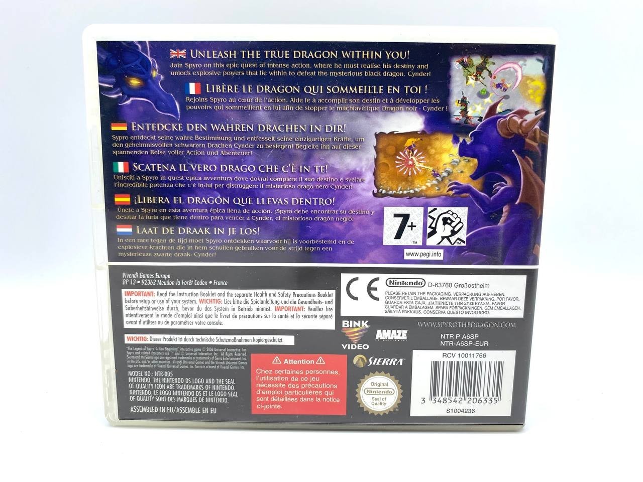 The Legend of Spyro: A New Beginning Nintendo DS Completo Funzionante pal ita