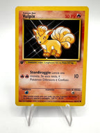 Carta Pokémon Set Base Vulpix 68/102 Italiano 1a Edizione Excellent Vintage