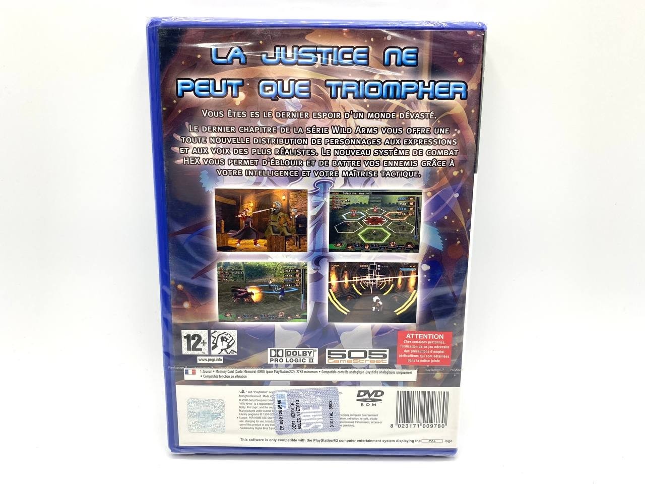 Videogioco Wild Arms 4 Sony PlayStation 2 PS2 Nuovo Sealed Francese FRA