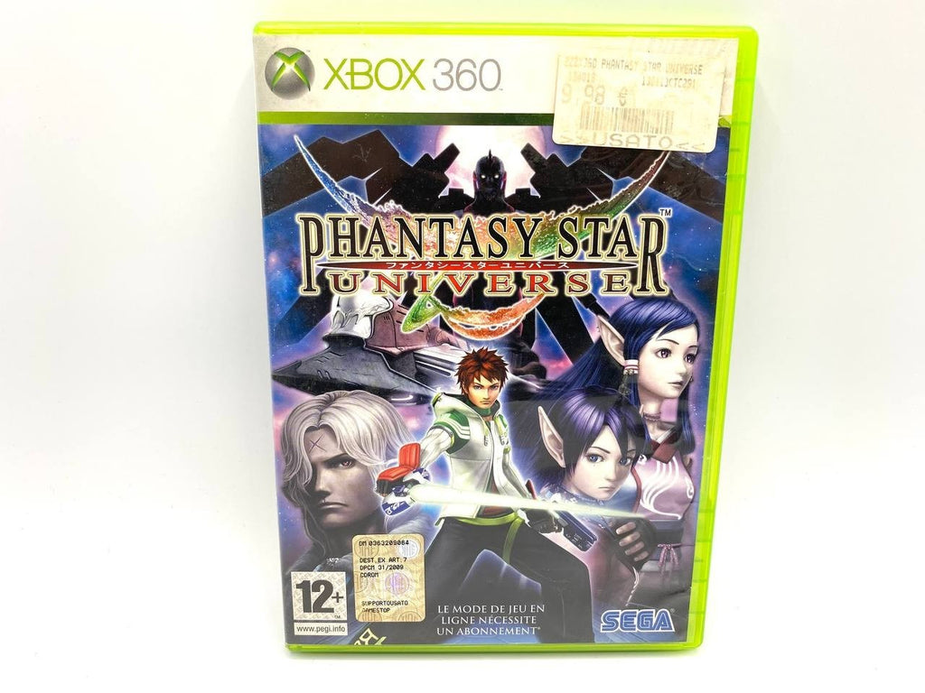 Phantasy Star Universe Microsoft Xbox 360 Completo funzionante Francese FRA
