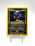 Murkrow 24/111 set Pokemon Neo Genesis Unlimited Rare Card poor inglese