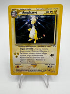 Carta pokemon Ampharos 1/111 set Neo Genesis Holo Good Italiano Vintage Holo