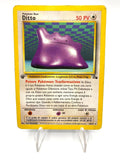 Carta pokemon Ditto 18/62 Set Fossil FO 1 Edizione Italiano Played No holo