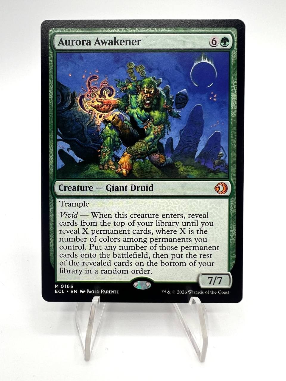 Carta magic the Gathering Aurora Awakener Lorwyn Eclipsed ECL 0165 Near mint ENG