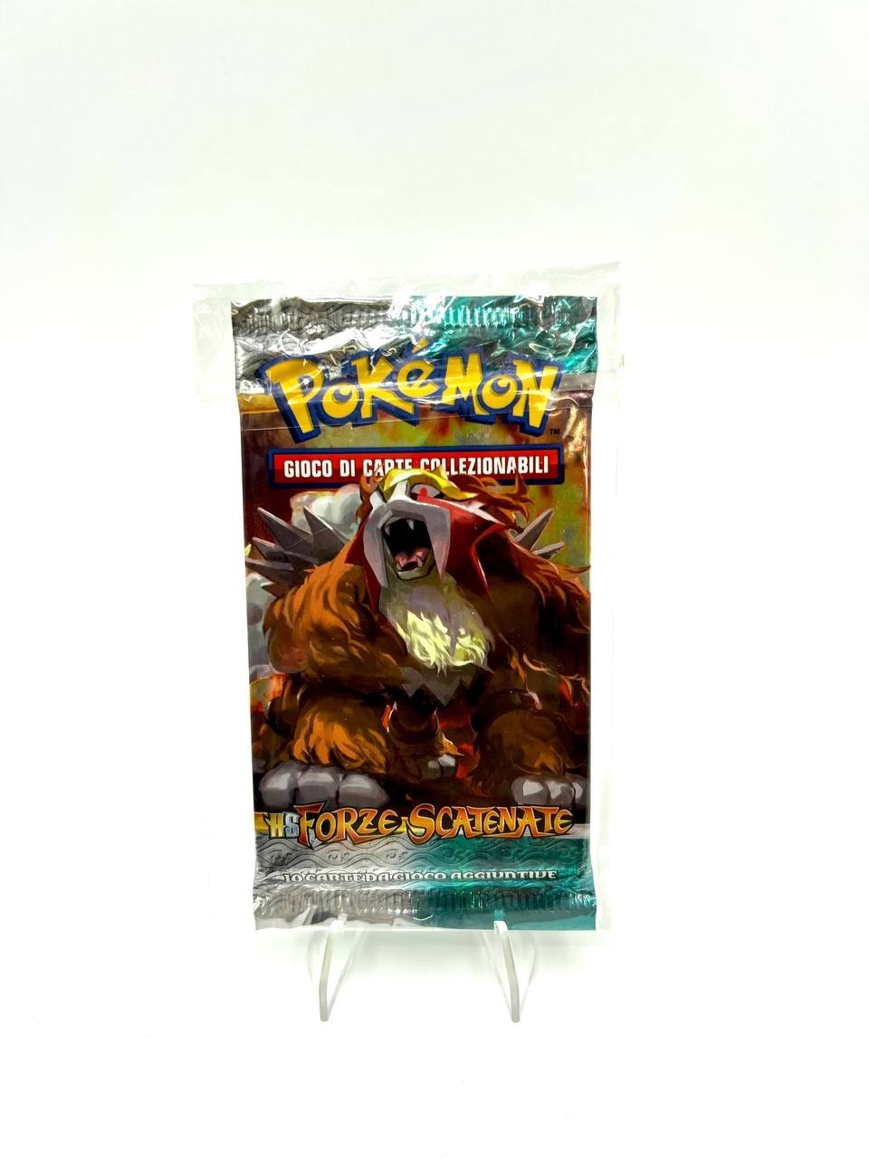 Bustina Carte pokemon set HS Forze scatenate Italiano Sealed Vintage