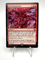Carta magic MTG Soul Immolation M 0156 Lorwyn Eclipsed Regular Mythic ECL NM ENG
