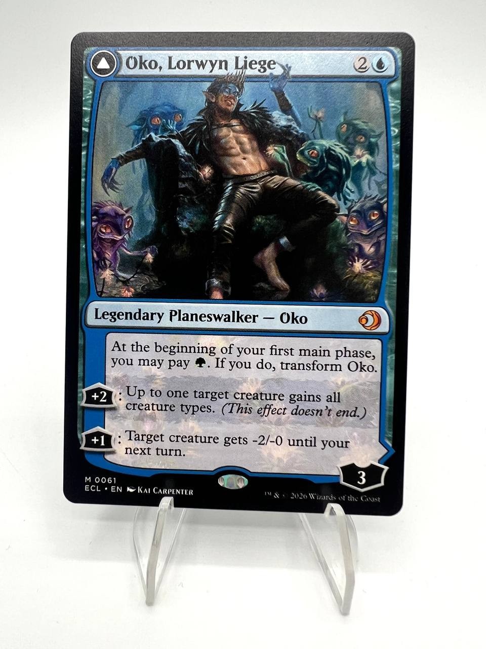 Carta magic the gathering Oko, Lorwyn Liege Lorwyn ECL Eclipsed 0061 NM ENG