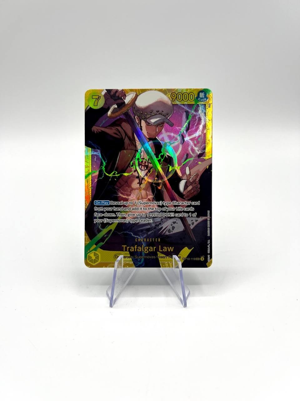 Carta One Piece The Best Vol. 2 Trafalgar Law Alt Art OP10-119 Near mint Inglese