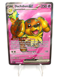 Carta pokemon DACHSBUN EX Full Art 160/142 SCR Corona astrale Italiano NM