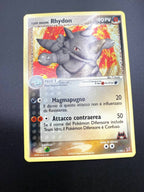 Carta pokemon Team Magma Rhydon 11/95 Team Magma vs Team Aqua Holo Near mint ITA