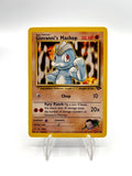 Carta pokemon Giovanni's Machop 72/132 set Gym Challenge Excellent Vintage ENG