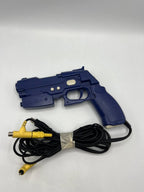 G Con Namco Pistola Ottica Controller Guncon Blu Non Funzionante Time Crisis