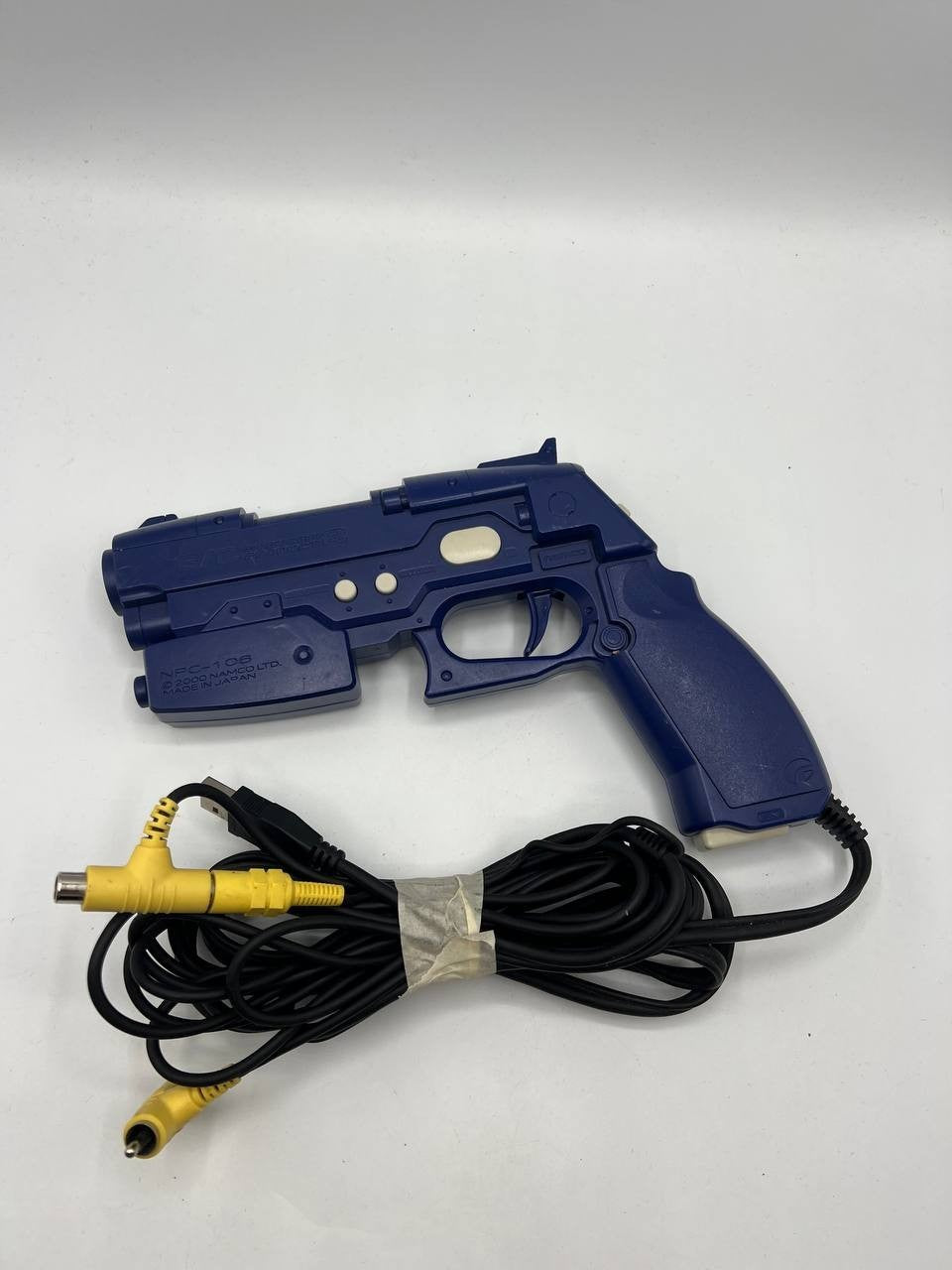 G Con Namco Pistola Ottica Controller Guncon Blu Non Funzionante Time Crisis