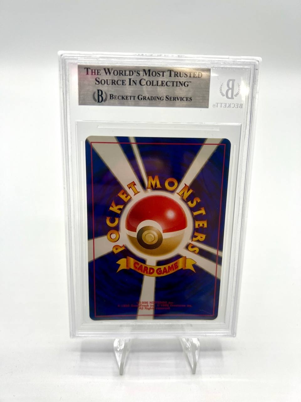 Carta Pokémon Venusaur set base Holo Rare Japanese No. 003 BGS 9 Vintage