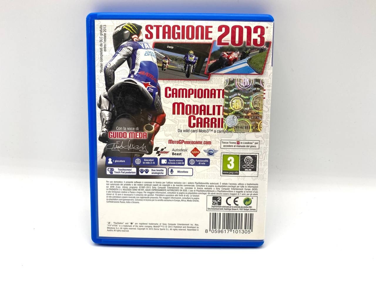 MotoGP 13 Sony PlayStation PS Vita Completo Funzionante Italiano