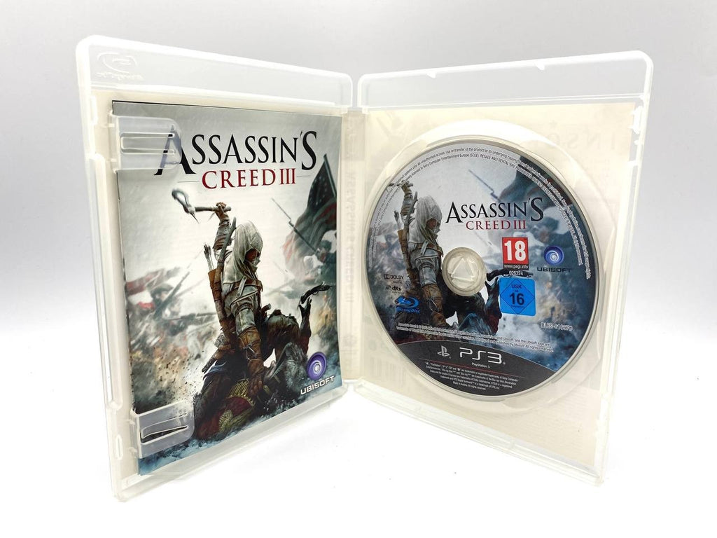 ASSASSIN'S CREED III 3 PS3 SONY PlayStation 3  Italiano ITA Completo Funzionante