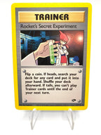 Carta pokemon Rocket's Secret Experiment  120/132 Near Mint Vintage No holo ENG