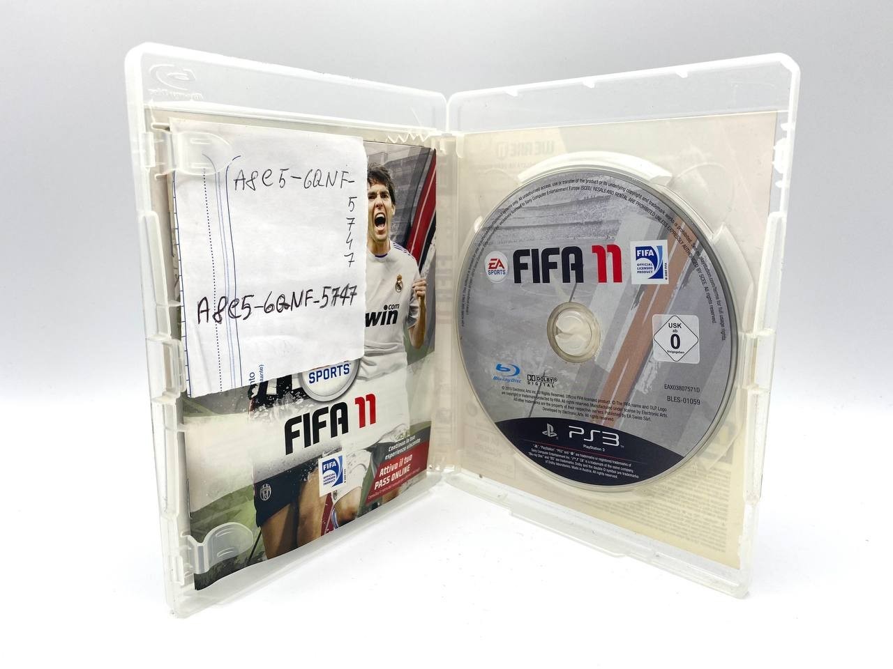 FIFA 11 PS3 Sony PLAYSTATION ottimo completo Funzionante Italiano