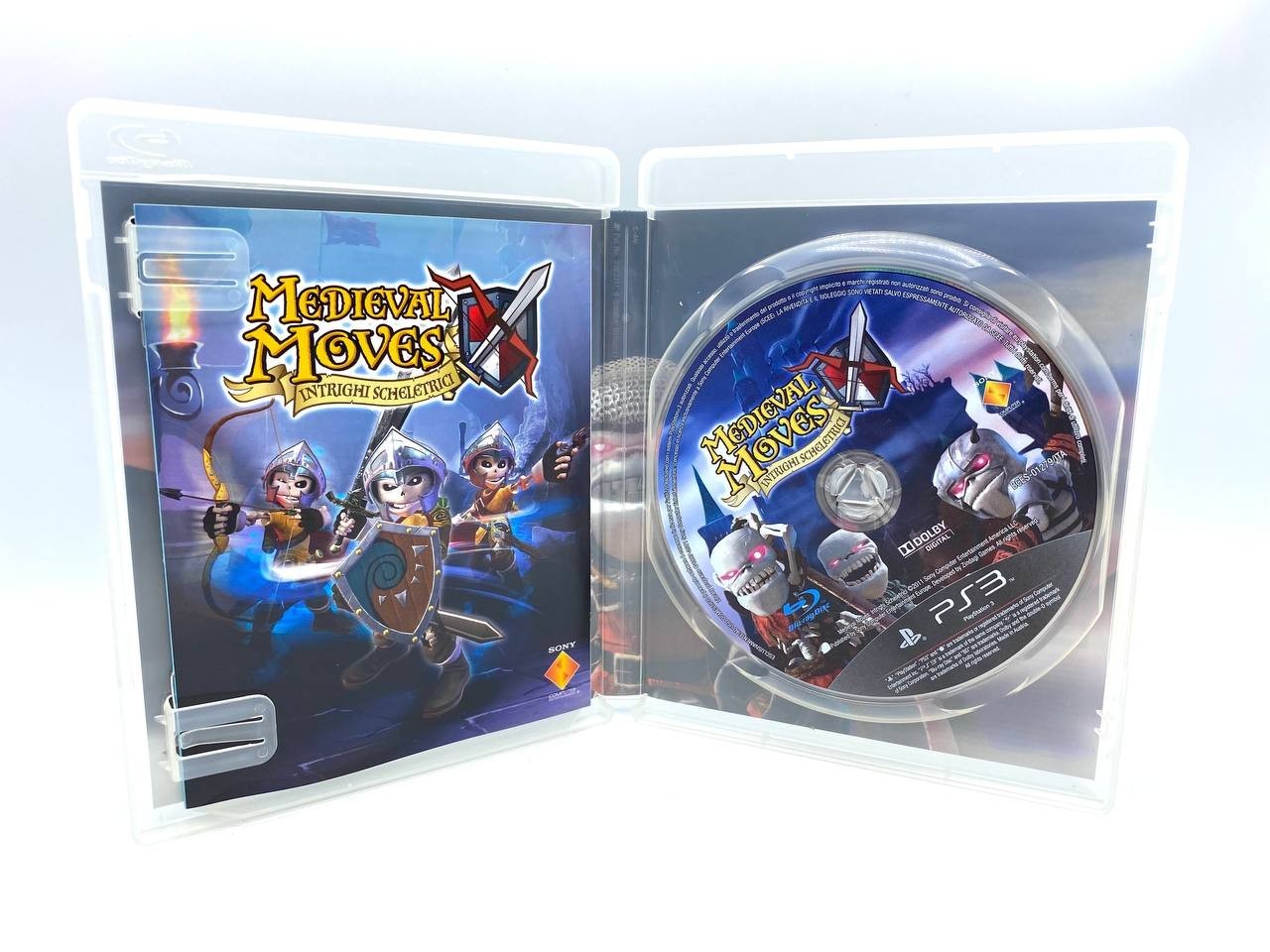 Medieval Moves: Intrighi scheletrici Sony PlayStation Ps3 Funzionante Italiano