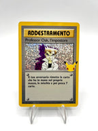 carta pokemon Professor Oak, l’impostore 73/102 25th Gran festa Italiano Holo NM