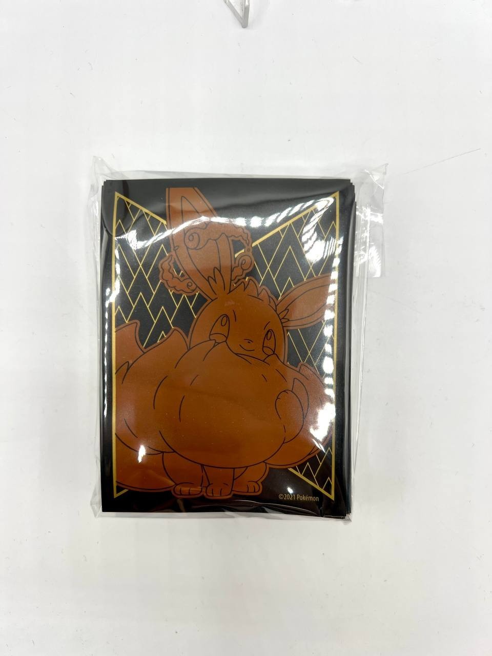 Sleeves Protettive Pokemon tcg set Destino a paldea Sealed Eevee