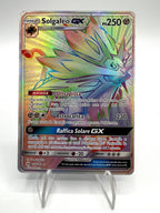 Carta Pokemon Solgaleo GX 155/149 Set sole e Luna Holo Rainbow Italiano NM