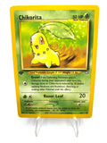 Carta pokemon Chikorita 54/111 Neo Genesis 1 Edizione Vintage Near Mint Inglese