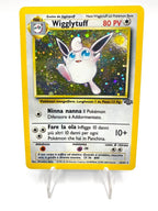 Carta POKÉMON set JUNGLE WIGGLYTUFF HOLO 16/64 Excellent Vintage Italiano