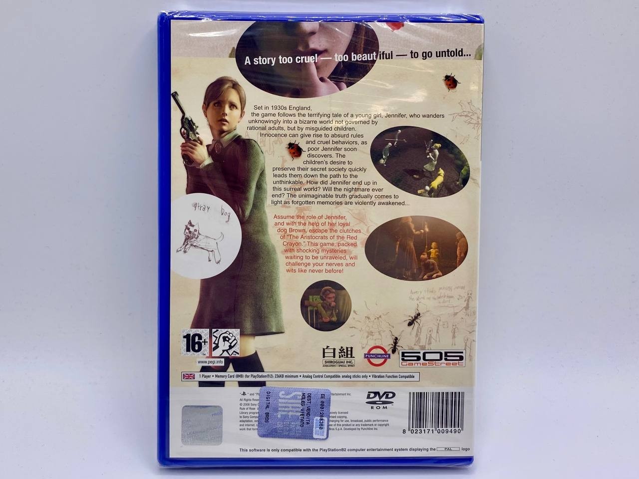 Videogioco RULE OF ROSE PS2 PAL UK SIGILLATO 505 GAMES INGLESE NUOVO Punchline