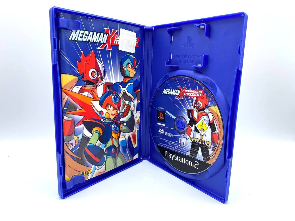 MEGAMAN X COMMAND MISSION PS2 PAL ITALIANO ESP PLAYSTATION Completo Funzionante