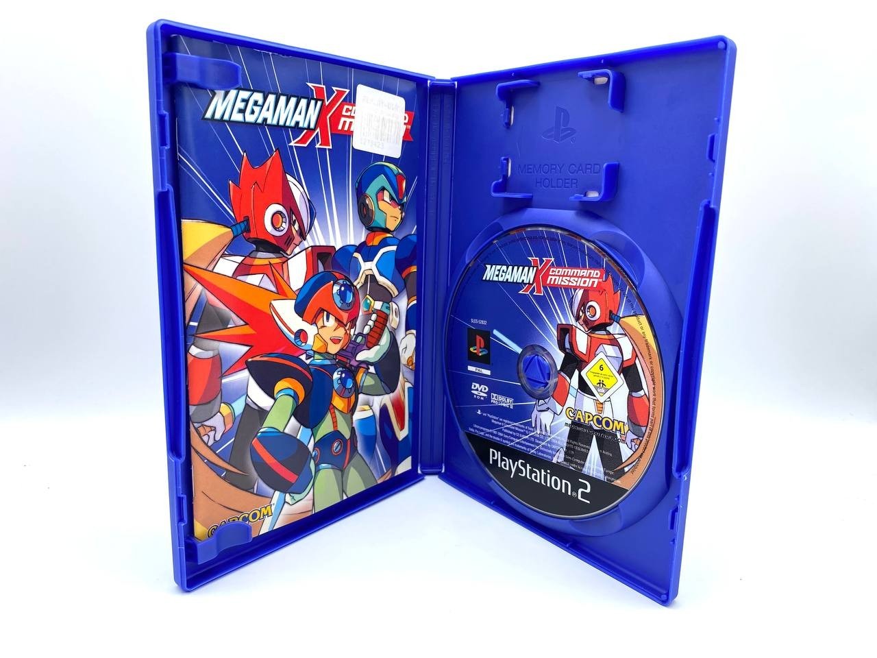 MEGAMAN X COMMAND MISSION PS2 PAL ITALIANO ESP PLAYSTATION Completo Funzionante