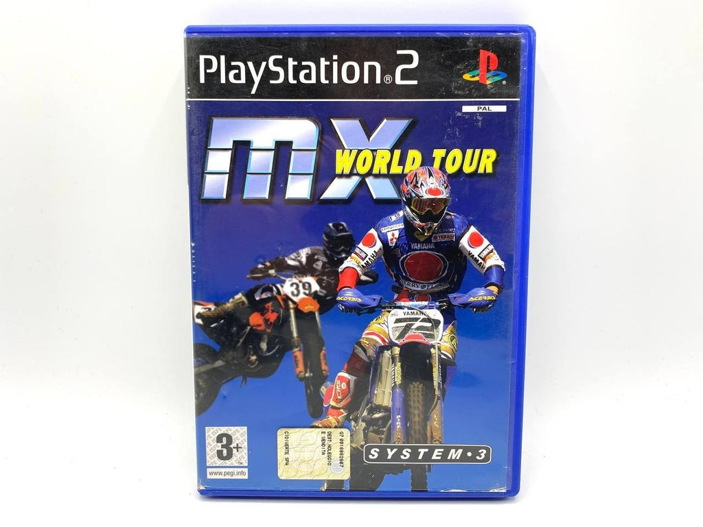 PS2 PLAYSTATION 2 MX WORLD TOUR  ITALIANO ITA COMPLETO FUNZIONANTE TESTATO