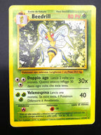 Carta Pokemon Beedrill 17/102 Set Base BS Italiano 1999 No holo Vintage Poor