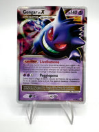 Carta pokemon Gengar LIV. X set Arceus 97/99 Italiano ITA Holo Played Vintage