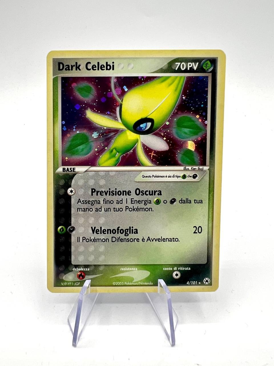 Pokemon Dark Celebi 4/101 Ex Leggende Nascoste  Rara Holo italiano excellent+