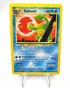 Carta Pokémon Politoed 27/75 set Neo Discovery Rara No Holo Italiano Excellent