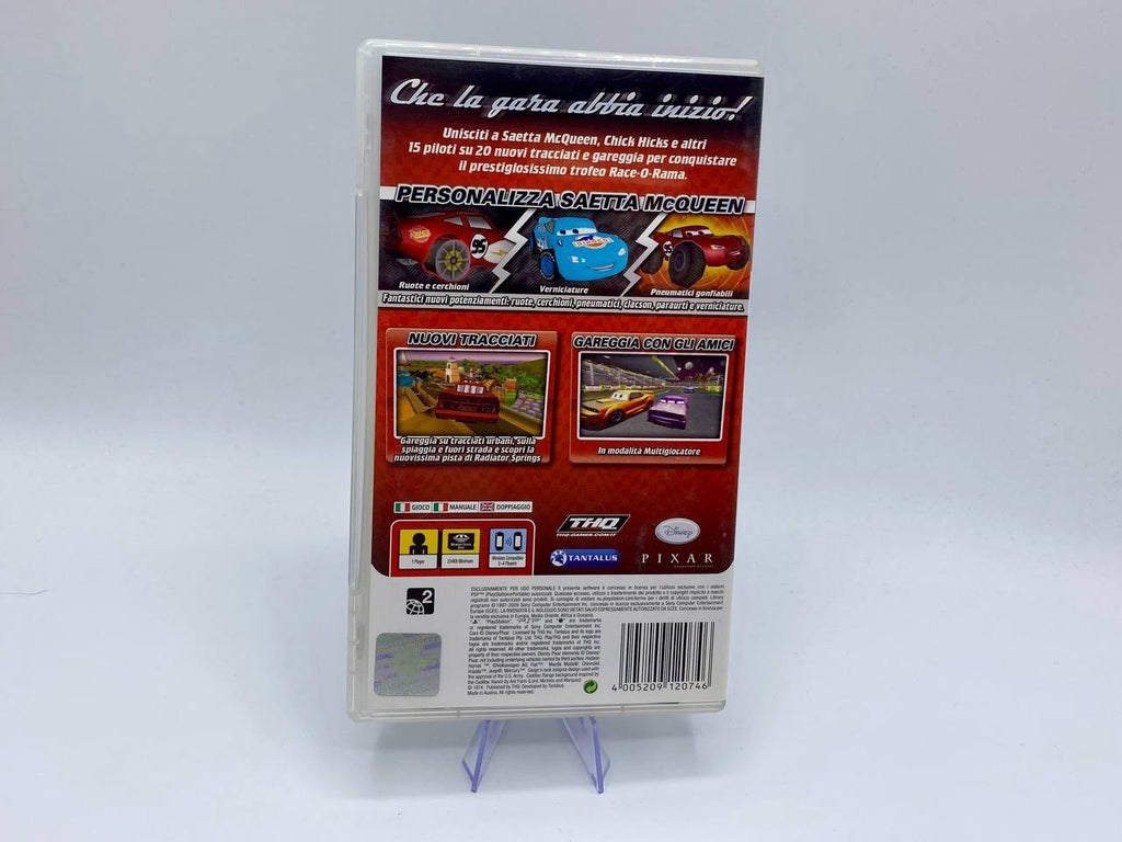 Videogioco DISNEY CARS MOTORI RUGGENTI RACE O RAMA SONY PSP Funzionante Italiano