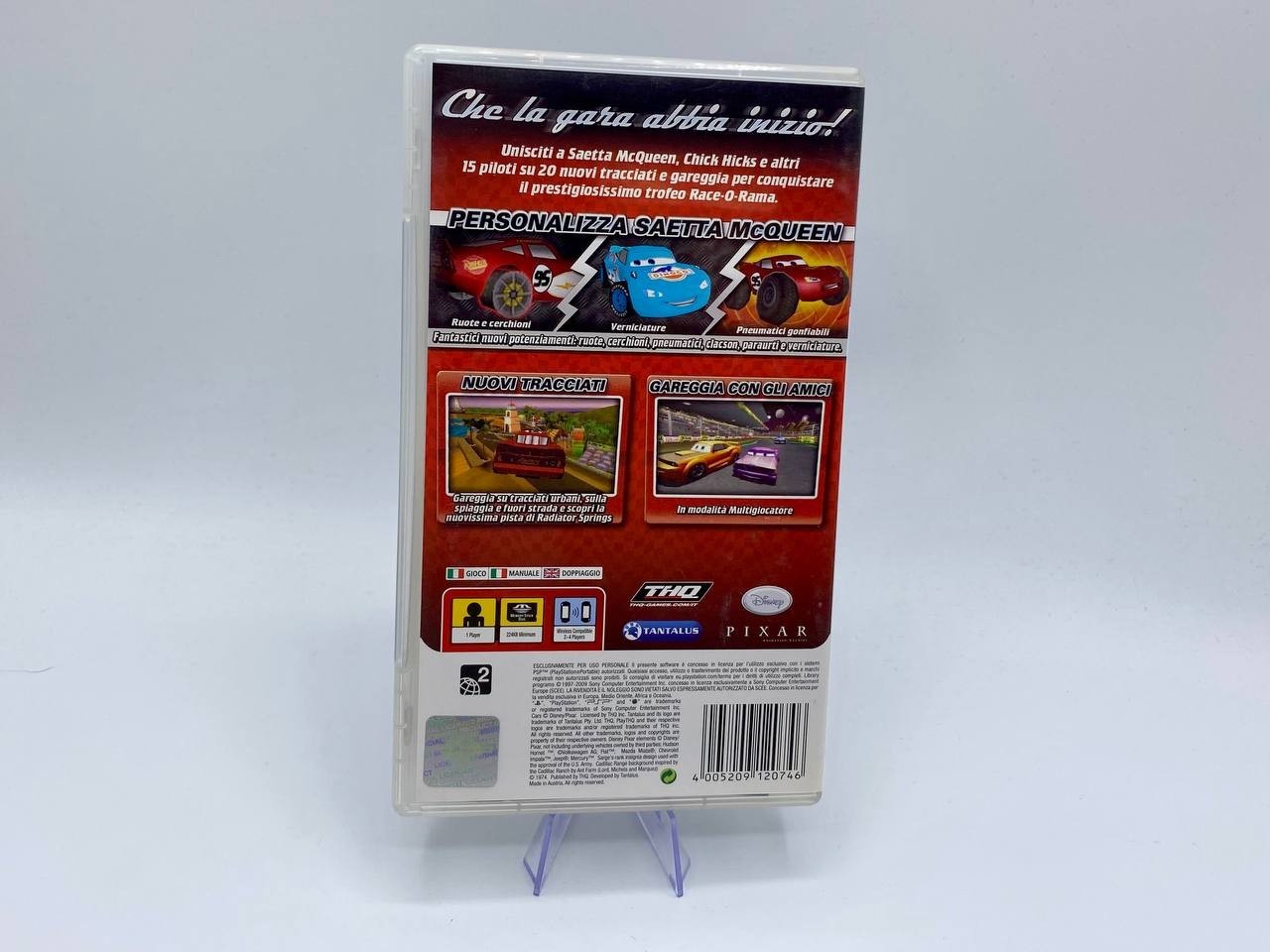 Videogioco DISNEY CARS MOTORI RUGGENTI RACE O RAMA SONY PSP Funzionante Italiano