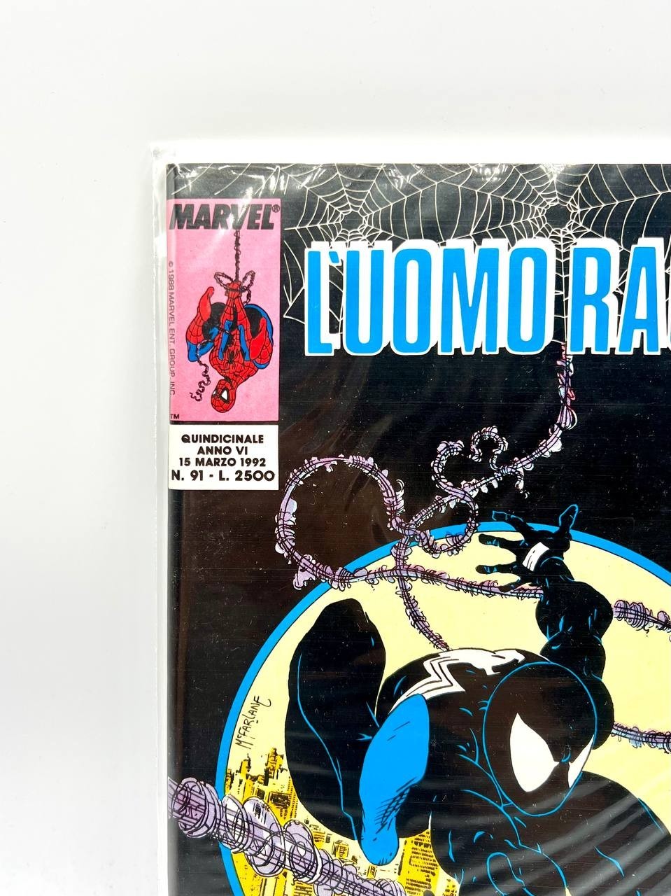L'Uomo Ragno #91 1992 Fumetto Italiano Star Comics 1st VENOM Spider man Marvel