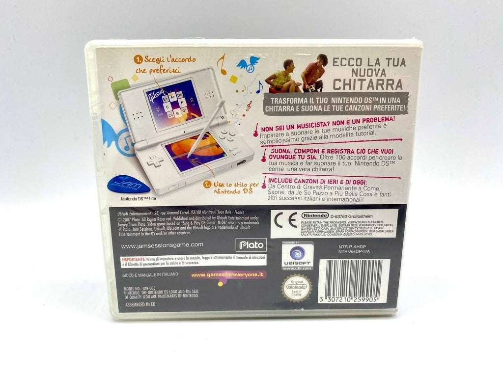 NINTENDO DS JAM SESSIONS LA CHITARRA IN TASCA UBISOFT Semi sigillato Completo