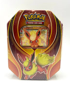 Pokémon Elemental Power Tins: Scatola da collezione flareon ex italiano siled