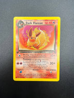 Carta Pokémon Dark Flareon 35/82 prima edizione ITA Team Rocket near mint