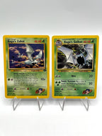Lotto Pokemon Gym Challenge Koga's Golbat 46/132 Koga's zubat 83/132 EXC ENG