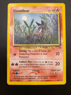 Carta Pokemon Houndour 24/75 set Neo Discovery No Holo Vintage Good Inglese