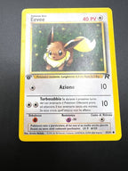 Carta Pokemon Set Team Rocket Eevee 55/82 Italiano Good Vintage 1a edizione